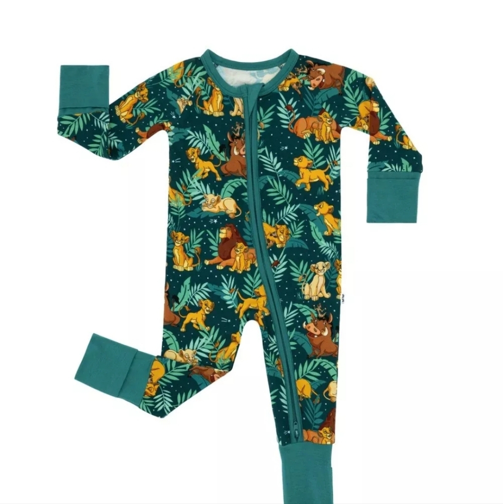 Little Sleepies Disney Simba's Sky Lion King Zippy 12-18 Months